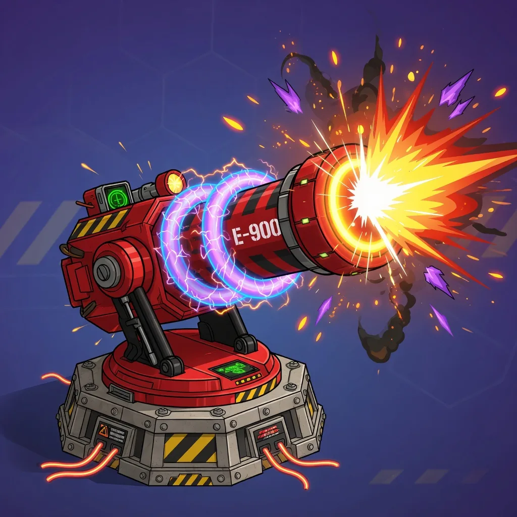 Arc Cannon — heavy single-target damage