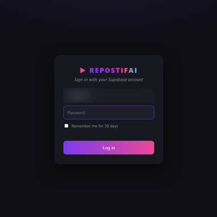 Sign in — account-first